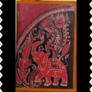 Handcrafted Elegance: Batik File Cover