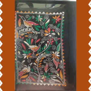 Handmade Kantha Stitched Cover File