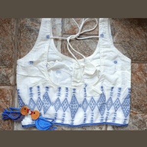 Statement Readymade Dhakai Jamdani  Blouse