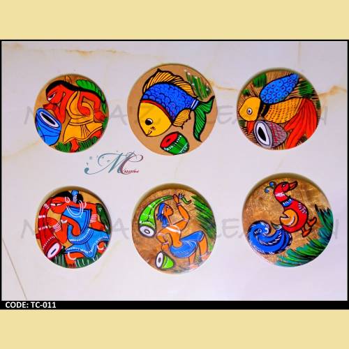 Wooden Coaster Set