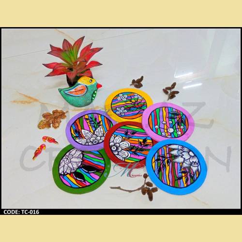 Wooden Coaster Set