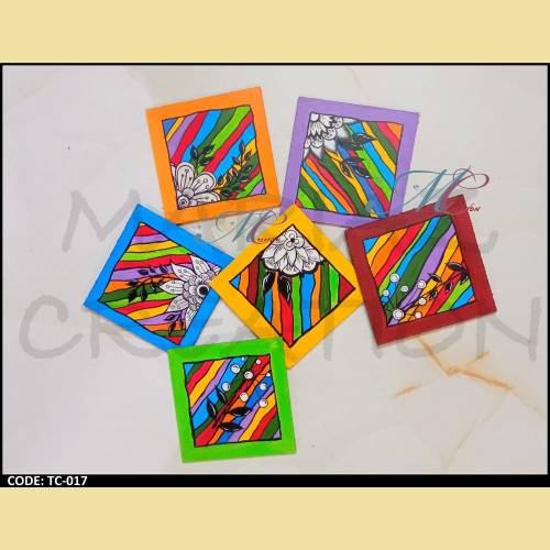 Wooden Coaster Set