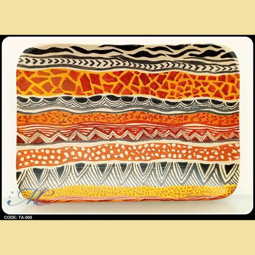 Hand Painted Wooden Tray